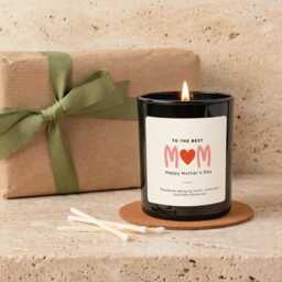 Personalised Happy Mother's Day Candle Gift For Mum - thumbnail 4