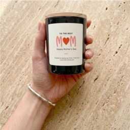 Personalised Happy Mother's Day Candle Gift For Mum - thumbnail 3