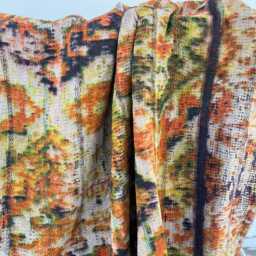 Reversible Cotton Kantha Quilt For All Seasons - Handcrafted Indian Bedspread With Traditional Stitching - thumbnail 3