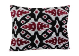 Velvet Ikat Pillow Cover - thumbnail 1