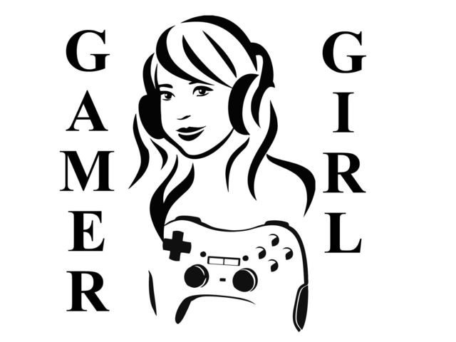 Wall Vinyl Decal Game Attributes Girl Decor Play Room Stickers - 2508Dz - image 1