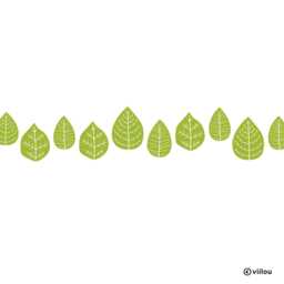 Wall Stickers Leaves Decals Nature Borders Tattoos Plants Illustatrion Pictures Kitchen Decoration Diy - thumbnail 2