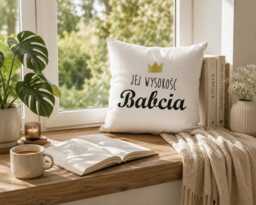 Personalized Babcia Pillow, Polish Grandma Gift, Birthday Mother's Day Gift For Grandma, Cushion - thumbnail 1