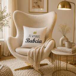 Personalized Babcia Pillow, Polish Grandma Gift, Birthday Mother's Day Gift For Grandma, Cushion - thumbnail 2