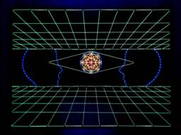 Uv String Art???Nn???40x30cm, Illusion 3D, Sacredgeometry, Handmade Psychedelic Decor, Wall Hanging, Fluorescent, Geometry, Trippy Art - thumbnail 1