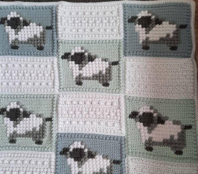 Valentine Package Pattern For Crocheted Blanket - image 1