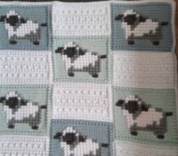 Valentine Package Pattern For Crocheted Blanket - thumbnail 1