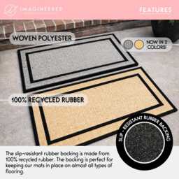 Make A Statement At Your Front Door With Personalized Custom Text Doormat - Customize Yours Today - thumbnail 4
