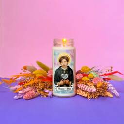 Saint Van Mccann Prayer Candle 8Oz Soy Wax Novelty Gift - thumbnail 1