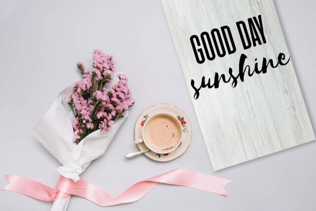 Good Day Sunshine Wood Sign Farmhouse Style Wall Art - image 1