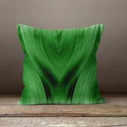 Green Abstract Cushion Cover/Geometric Sofa Pillow Case/Personalized Housewarming Case/Modern Garden Cushion Cover - thumbnail 3