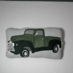 1947 Mercury Truck Pillow Detailed Custom Handmade Decorative - thumbnail 1