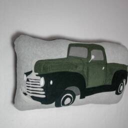 1947 Mercury Truck Pillow Detailed Custom Handmade Decorative - thumbnail 3