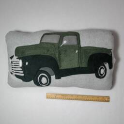 1947 Mercury Truck Pillow Detailed Custom Handmade Decorative - thumbnail 4