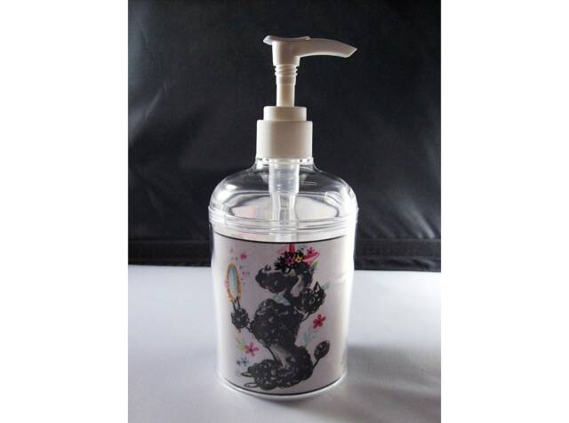 Poodle Soap Dispenser Retro 1950S Era Vintage Rockabilly Bathroom Decor Kitsch - image 1