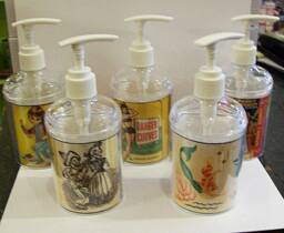 Poodle Soap Dispenser Retro 1950S Era Vintage Rockabilly Bathroom Decor Kitsch - thumbnail 4