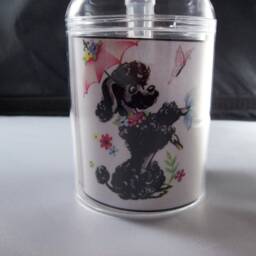 Poodle Soap Dispenser Retro 1950S Era Vintage Rockabilly Bathroom Decor Kitsch - thumbnail 2