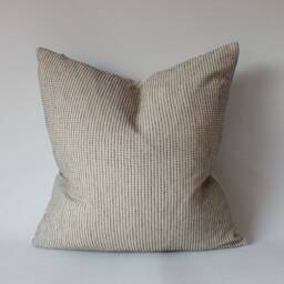 Hmong White Striped Pillowcase Ethnic Cotton Sofa Cushions Home Decor Living Room Pillows - thumbnail 3