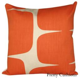 Scion Lohko Paprika & Pebble Abstract Cushion Cover - thumbnail 1