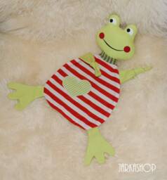 "Snuffel Cloth With Name ""Frog"