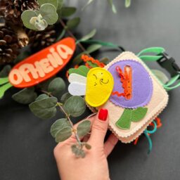 Personalised Felt Quiet Book From 6 Month To 2 Years, Educational Book, Felt Busy Book, Baby Activity Book. Activity Toys - thumbnail 4