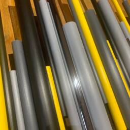 Yellow & Black Wall Art - Bold Modern Wood Sculpture - thumbnail 2