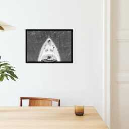 Vintage Girls Sunbathing Yacht Boat Print, Luxury Fashion, Fine Art Photography Wall Art, Museum Quality Classic Black & White Poster - thumbnail 2