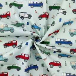 Custom Roman Blind - Emma Lawrence Woodland Rovers Land Eggshell , Made To Measure Window Treatment - thumbnail 2