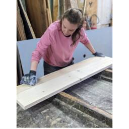 Arvid Reclaimed Wood Storage Bench, Choice Of Sizes+Colours - thumbnail 4