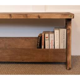 Arvid Reclaimed Wood Storage Bench, Choice Of Sizes+Colours - thumbnail 2