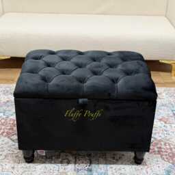 Daisy Storage Ottoman Footstool Coffee Table Pouffe Bench Chesterfield Declutter Living Space - thumbnail 2