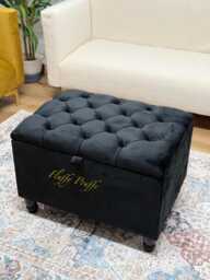 Daisy Storage Ottoman Footstool Coffee Table Pouffe Bench Chesterfield Declutter Living Space