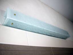 Fused Glass Wall Sconce With Integrated Led Lighting