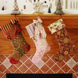 Christmas Stocking Pattern PDF Free Big Bow Pattern, Holiday Decor, Handmade - Gift Idea For - thumbnail 2
