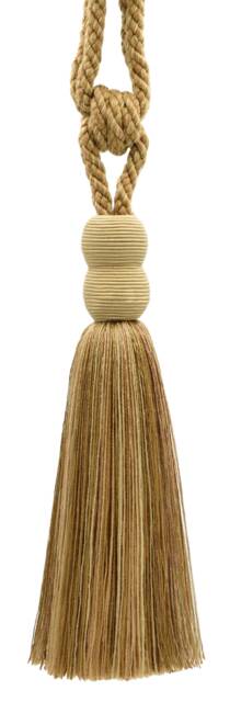 "Double Ball Head Tassel Tiebacks, 9 1/2"" - 24cm, 30" - image 1