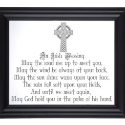 Custom Prayer Affirmation Mirror, Large Self Image, Engraved Etched Bar Mirror 16x20 - thumbnail 3