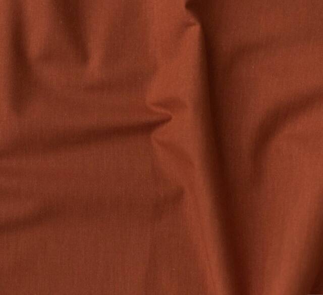 Organic Mini Crib Sheet Cinnamon Rust Cotton Fitted Bedding - image 1