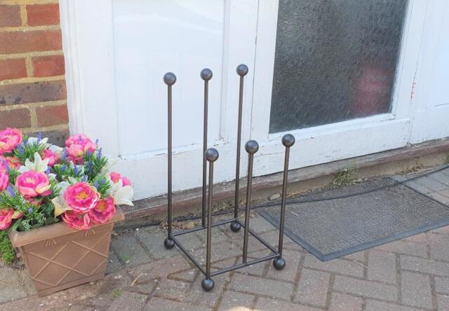 Wrought Iron Wellington Boot Stand/Rack - Available For 2, 3, 4, 5 Or 6 Pairs. Custom Sizes Available - image 1