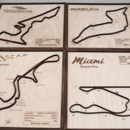 F1 Cota, Circuit Of The Americas, Race Track, Christmas Gift, Circuit Art, Wall Decor, Present Fan - thumbnail 4
