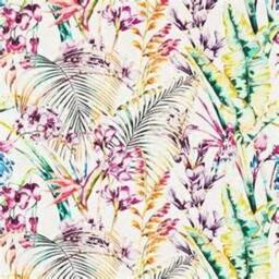 Paradise in Flamingo/Papaya/Apple-By Harlequin-One Pillow Cover - thumbnail 3