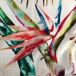 Paradise in Flamingo/Papaya/Apple-By Harlequin-One Pillow Cover - thumbnail 2
