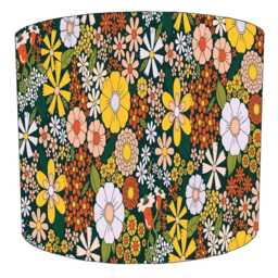 Retro 60S 70S Drum Lampshade For Ceiling Light Pendants Or Table Lamp Bases - thumbnail 3