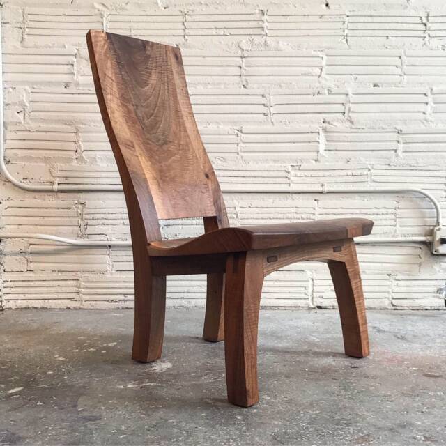 Cascade Lounge Chair in English Walnut - image 1
