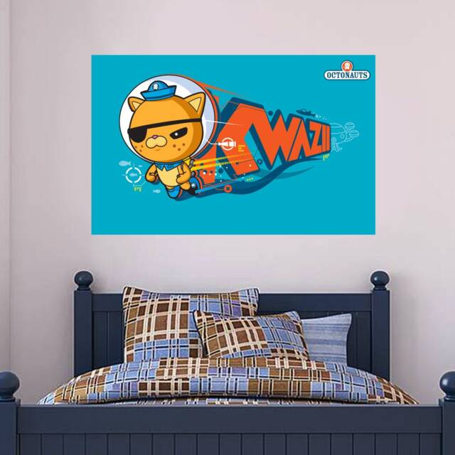 Official Octonauts Kwazii Kitten Wall Sticker Mural - Vinyl Decal Oct006