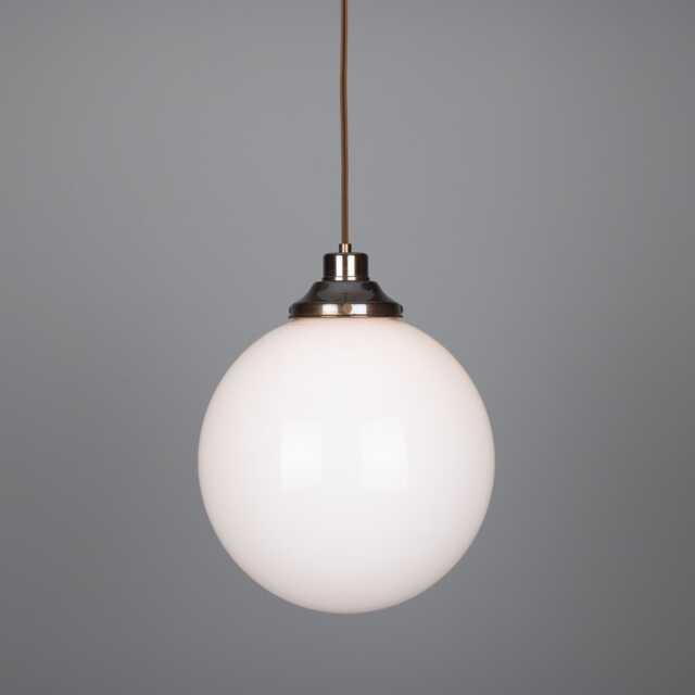 Gentry Opal Glass Globe Pendant Light 12 - image 1