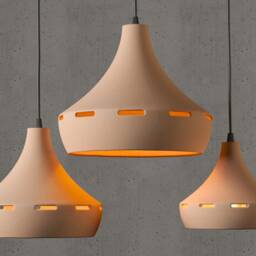 Ceramic Plug-In Pendant Light, Modern Farmhouse Kitchen Lighting, Hardwired/Plug in - Naaya Farmhouse - thumbnail 2