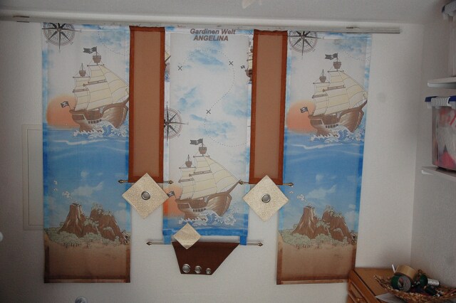 Children's Curtains Pirate