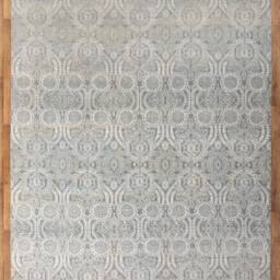 8x10 Grey Modern Design Hand Knotted Wool Soft Touch Transitional Rug , #7628 - 242x300 cms. Free Shipping - thumbnail 2