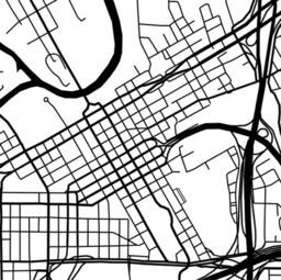 Fort Worth Map Art Print - Black & White Texas Home Decor - thumbnail 3