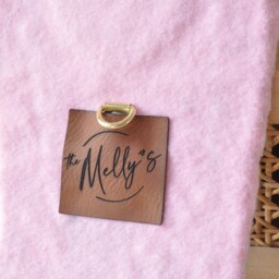 Punch Needle Cowboy Boot Wall Hanging Pink Boho Home Decor - thumbnail 2
